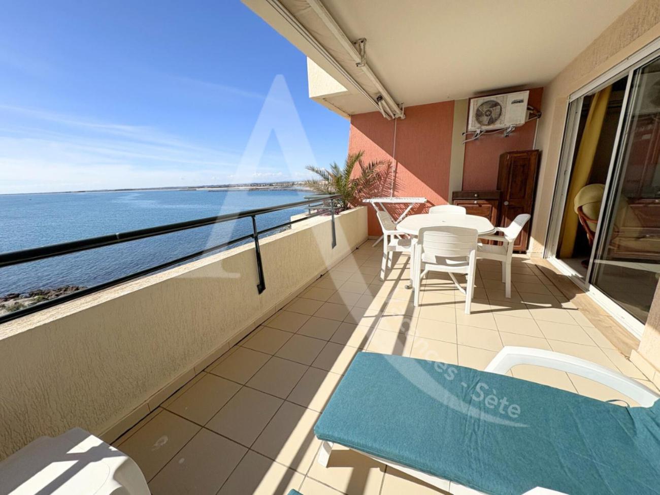 T2 Coin Chambre, Terrasse 1Ere Ligne Mer, Piscine Sete Exterior photo